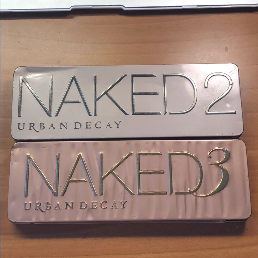 ****SOLD****           Naked 2 and Naked 3 palette